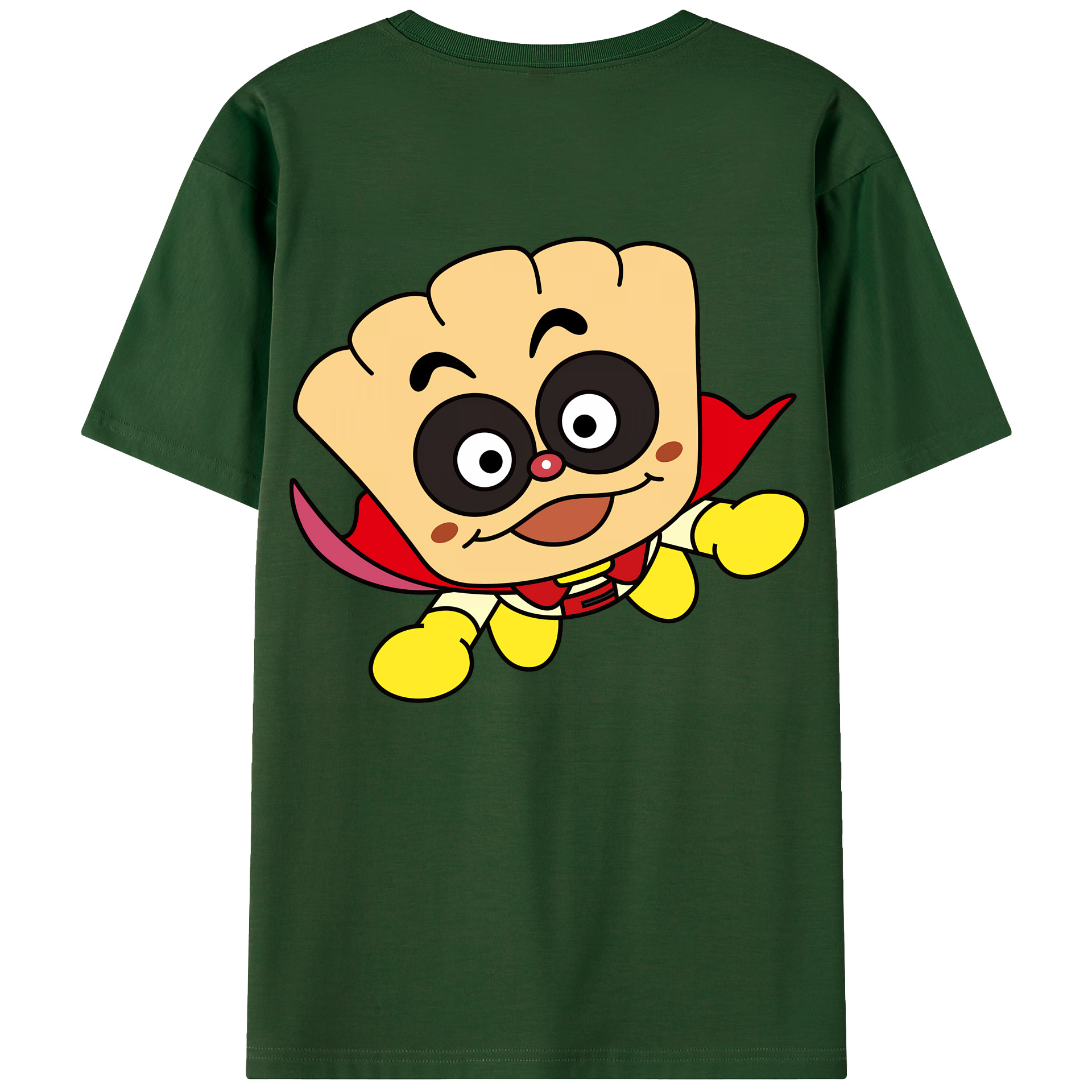 （画像用） アンパンマン Anpanman 綿100％半袖Tシャツ（背面プリント）